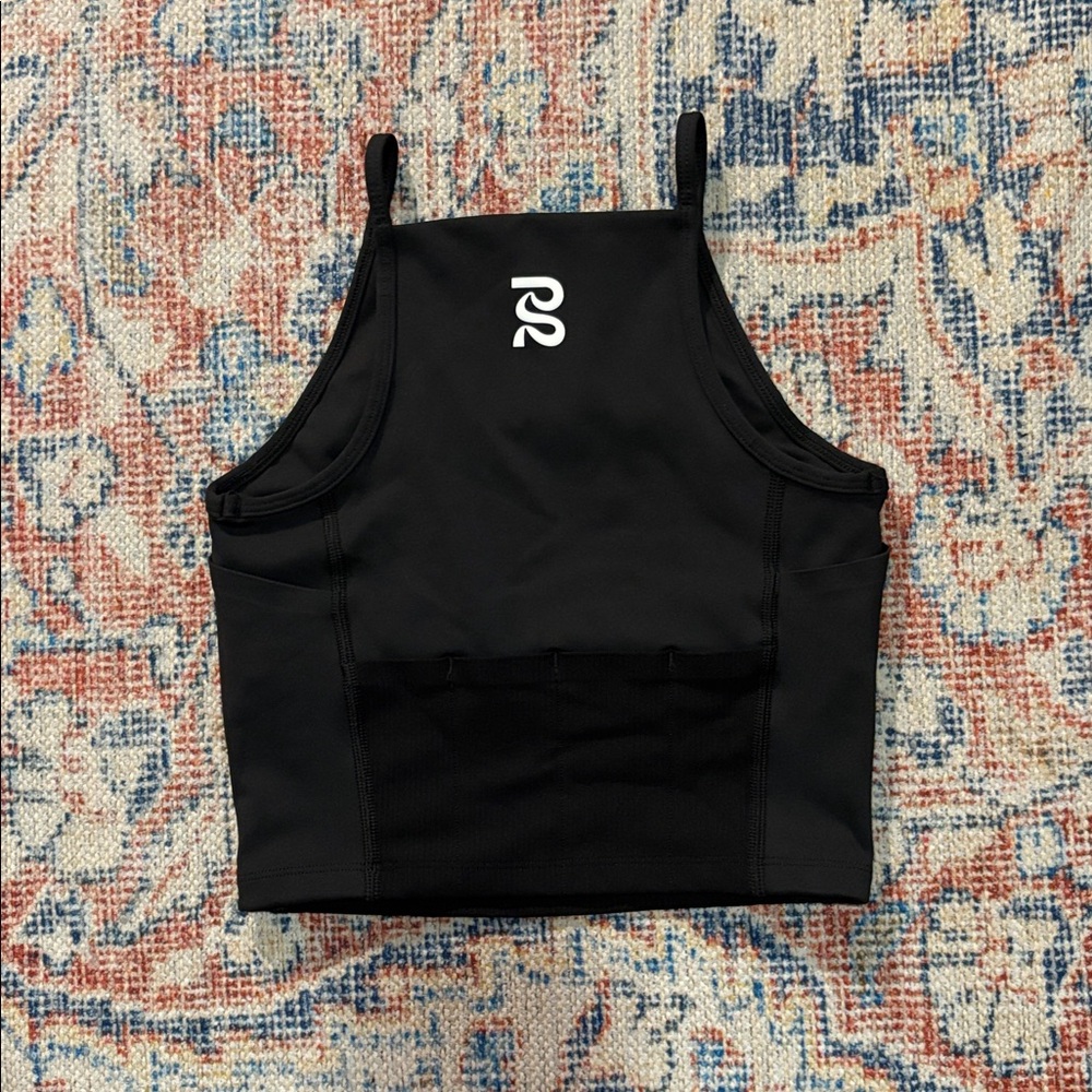Bandit Running Stamina 7 Pocket Nova Crop in Black SZ XS EUC - Picture 5 of 6